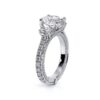 925 Sterling Silver Vintage Two Tone Three Stone Oval Diamond Engagement Ring - Image 8