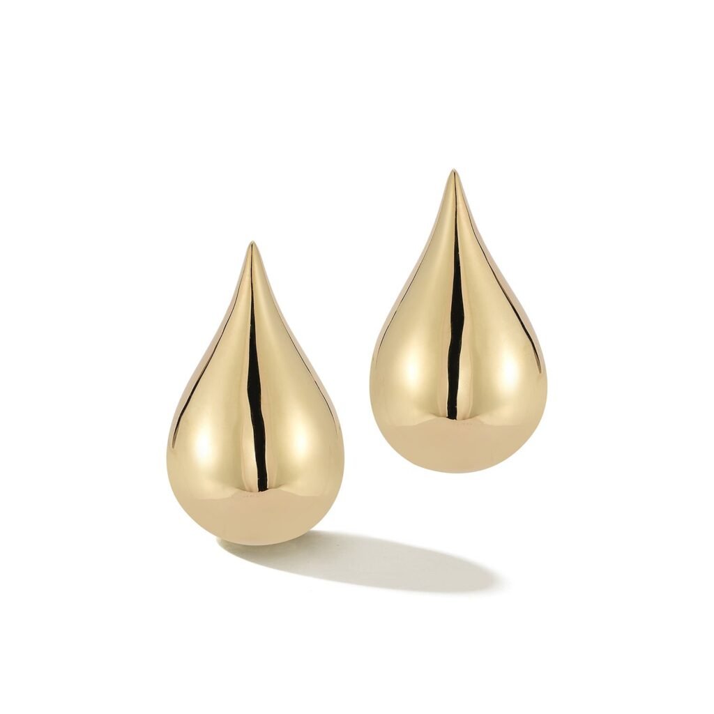 925 Sterling Silver Water Droplet Earrings