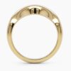 925 Sterling Silver Wave Dome Ring - Image 5