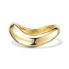 925 Sterling Silver Wavy Crossover Ring - Image 3
