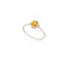 Gold-plated sterling silver jewellery set with oval gemstone shapes