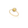 925 Sterling Silver Yellow Sapphire Combo Set Diamond Ring - Image 4