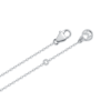 Awareness-inspired ribbon necklace with a 22.7 x 12mm pendant
