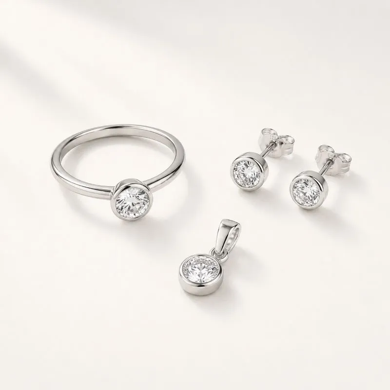 All sterling silver jewellery